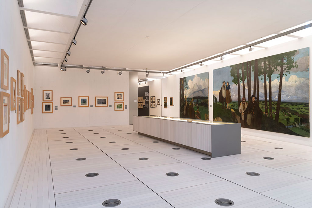  Visita guiada a las salas de Castelao